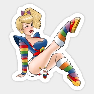 Rainbow Doll Sticker